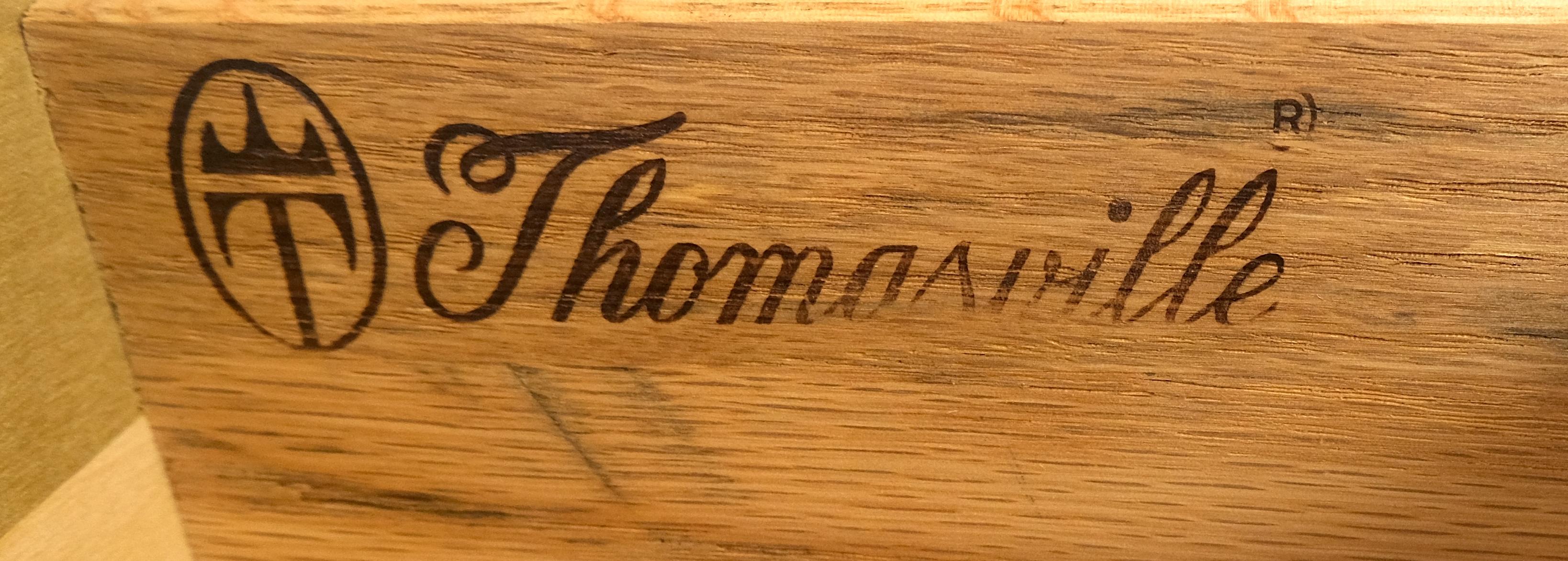 Ottone Thomasville Fine Shallow Low Profile 5 Drawer 34