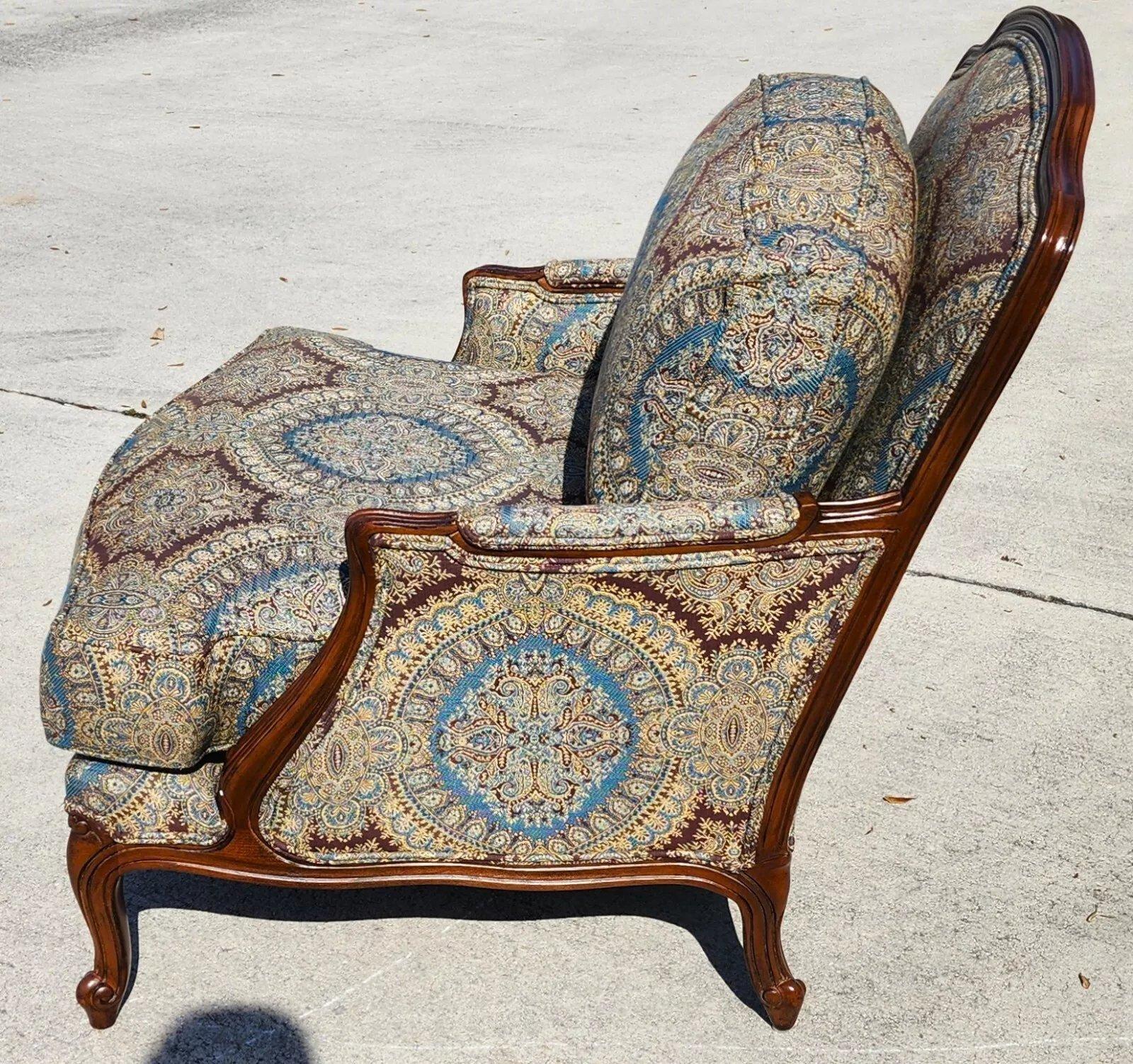 Thomasville French Bergere Armchair For Sale 1