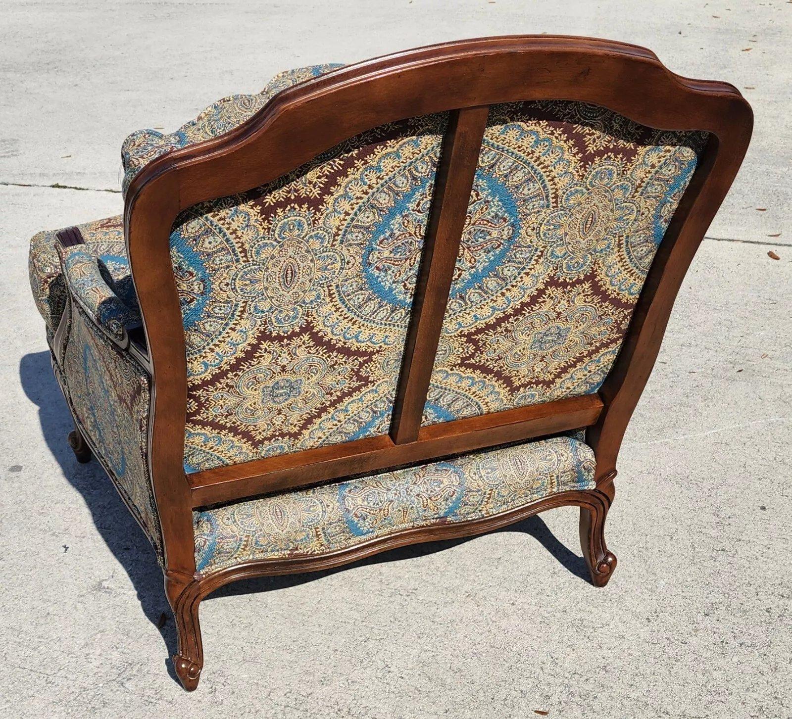 Thomasville French Bergere Armchair For Sale 2