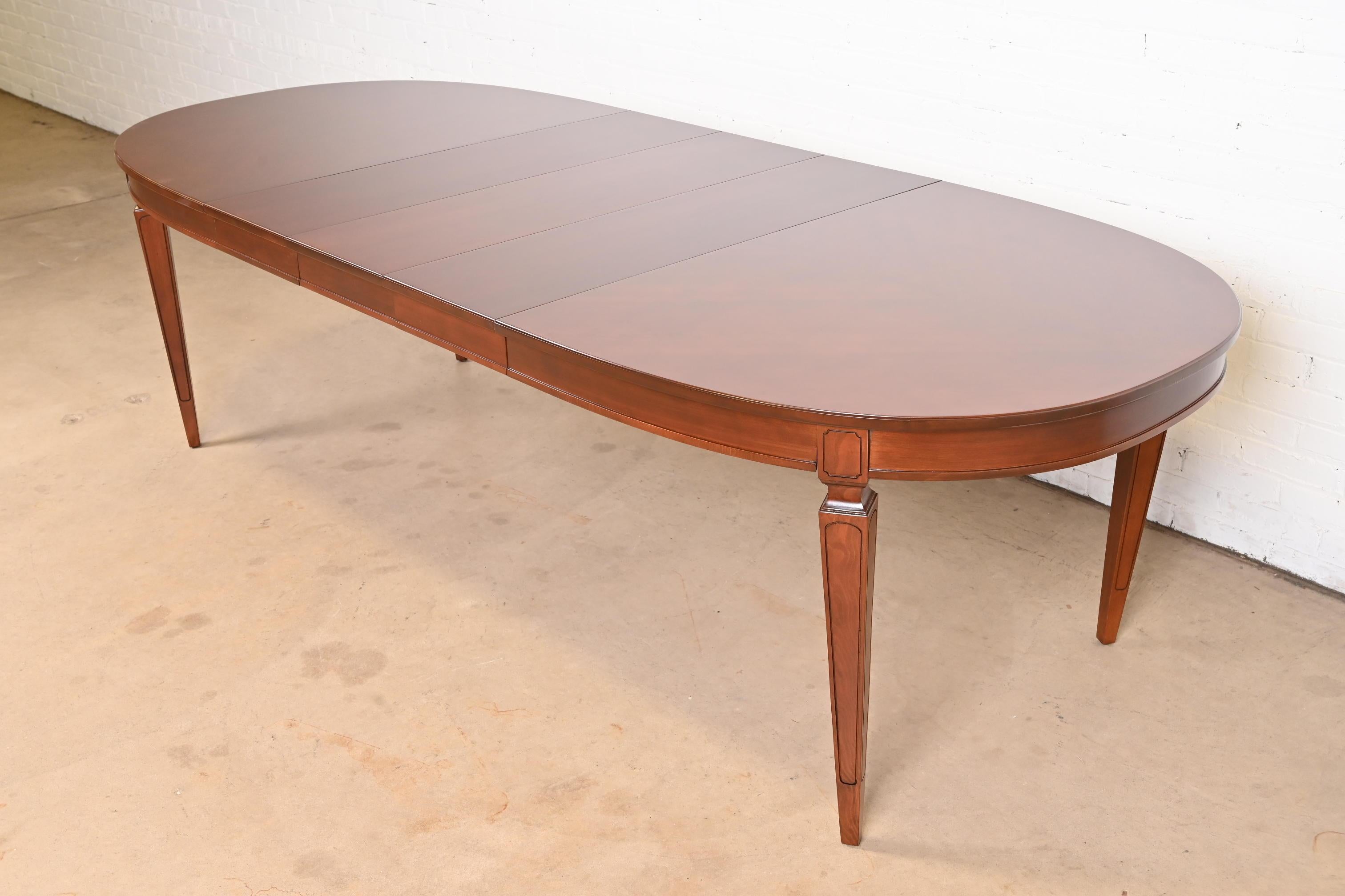 modern mahogany dining table