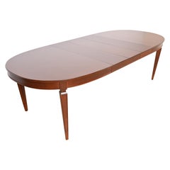 Thomasville French Regency Louis XVI Cherry Extension Dining Table, Refinished