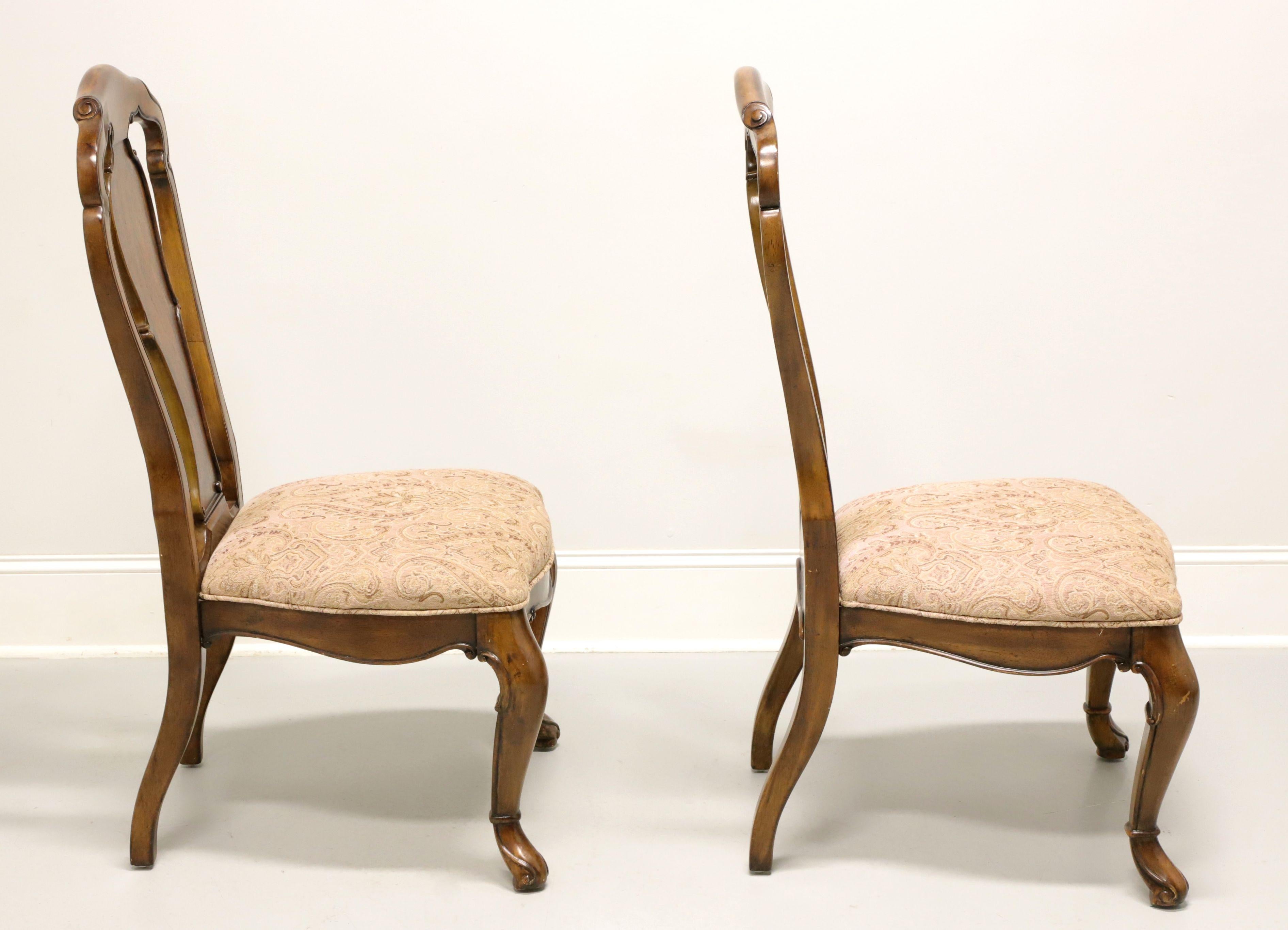 Indonesian THOMASVILLE Hemingway Collection Granada Mahogany Dining Side Chairs - Pair B