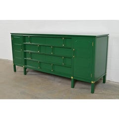 Thomasville Hollywood Regency Long Dresser or Credenza, Newly Refinished