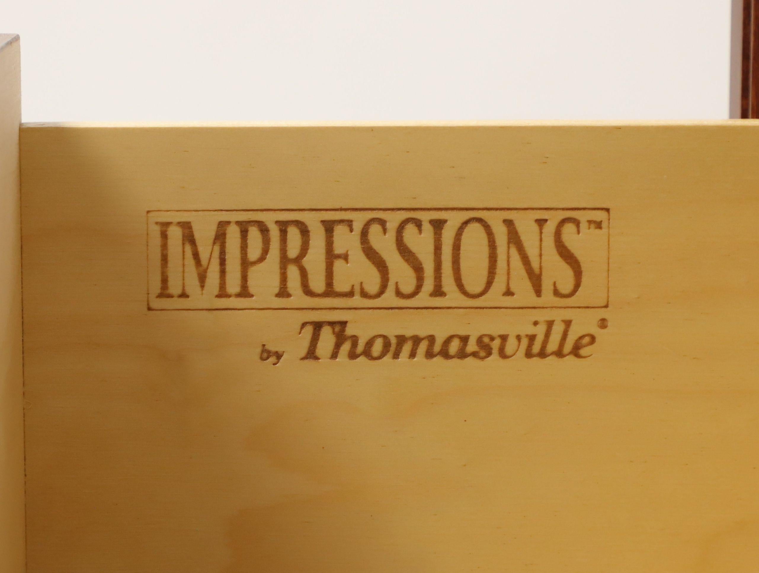 THOMASVILLE Impressions Martinique Louis Philippe Cherry Chest of Drawers 1
