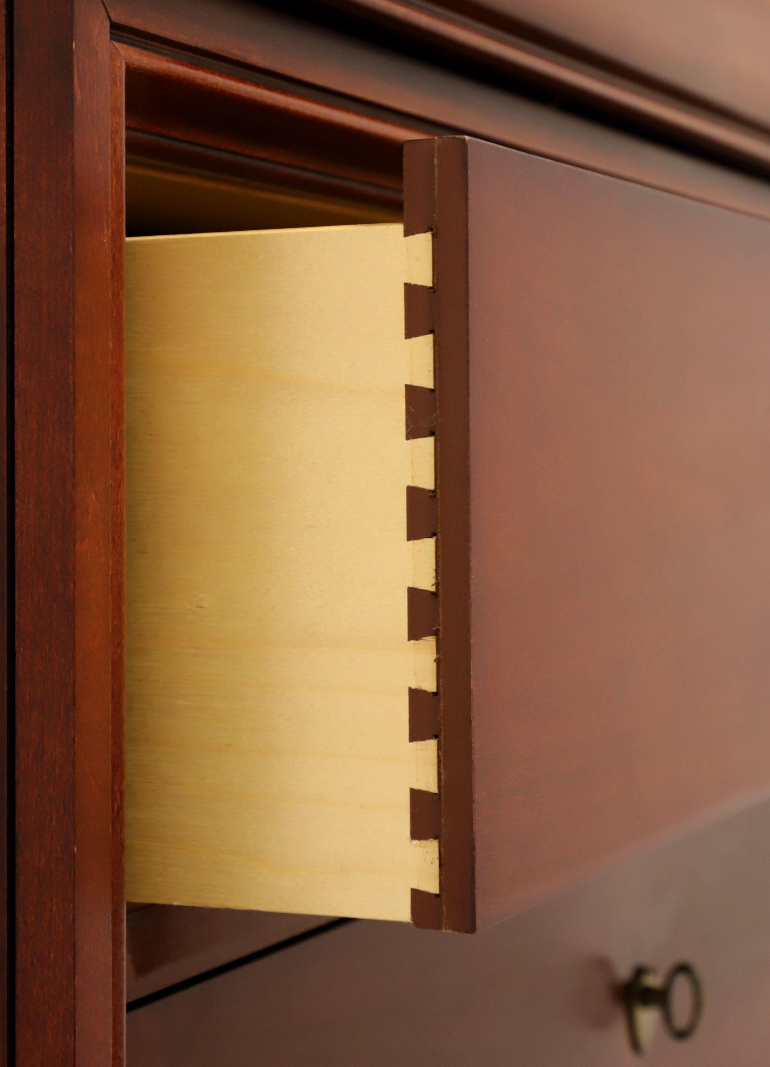 Brass THOMASVILLE Impressions Martinique Louis Philippe Cherry Chest of Drawers