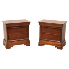 THOMASVILLE Impressions Martinique Louis Phillippe Cherry Nightstands - Pair