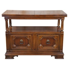 Thomasville Italian Provincial Traditional Flip Top Cherry Buffet Server Dry Bar