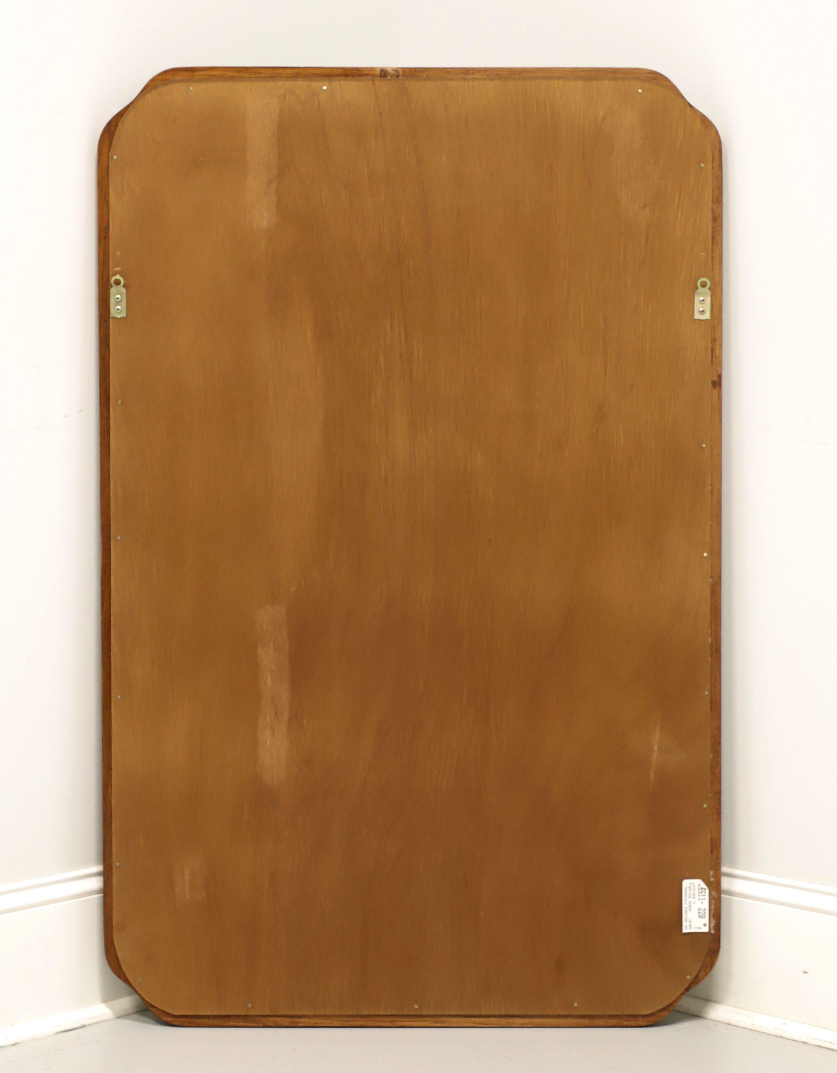 THOMASVILLE Mystique Walnut Asian Influenced Dresser / Wall Mirror For Sale 1