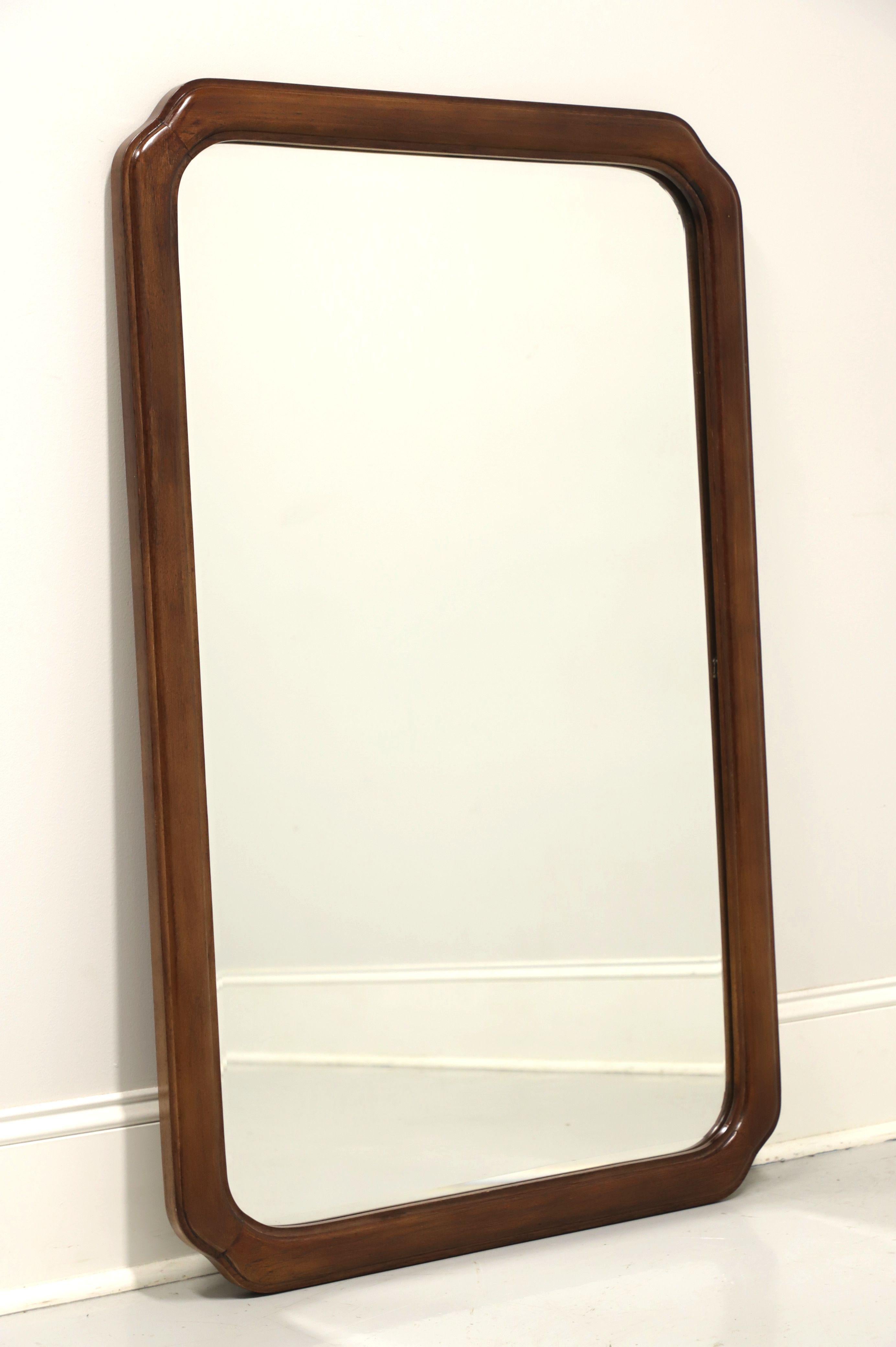 THOMASVILLE Mystique Walnut Asian Influenced Dresser / Wall Mirror For Sale 3