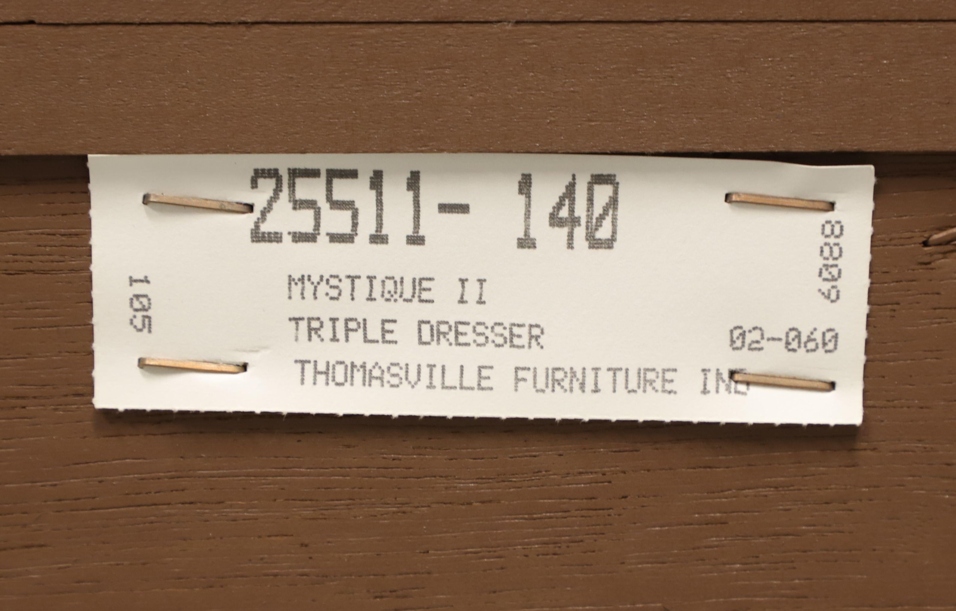 THOMASVILLE Mystique Oak Parquetry Asian Influenced Dresser 2