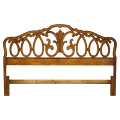 THOMASVILLE Pecan French Country King Size Headboard