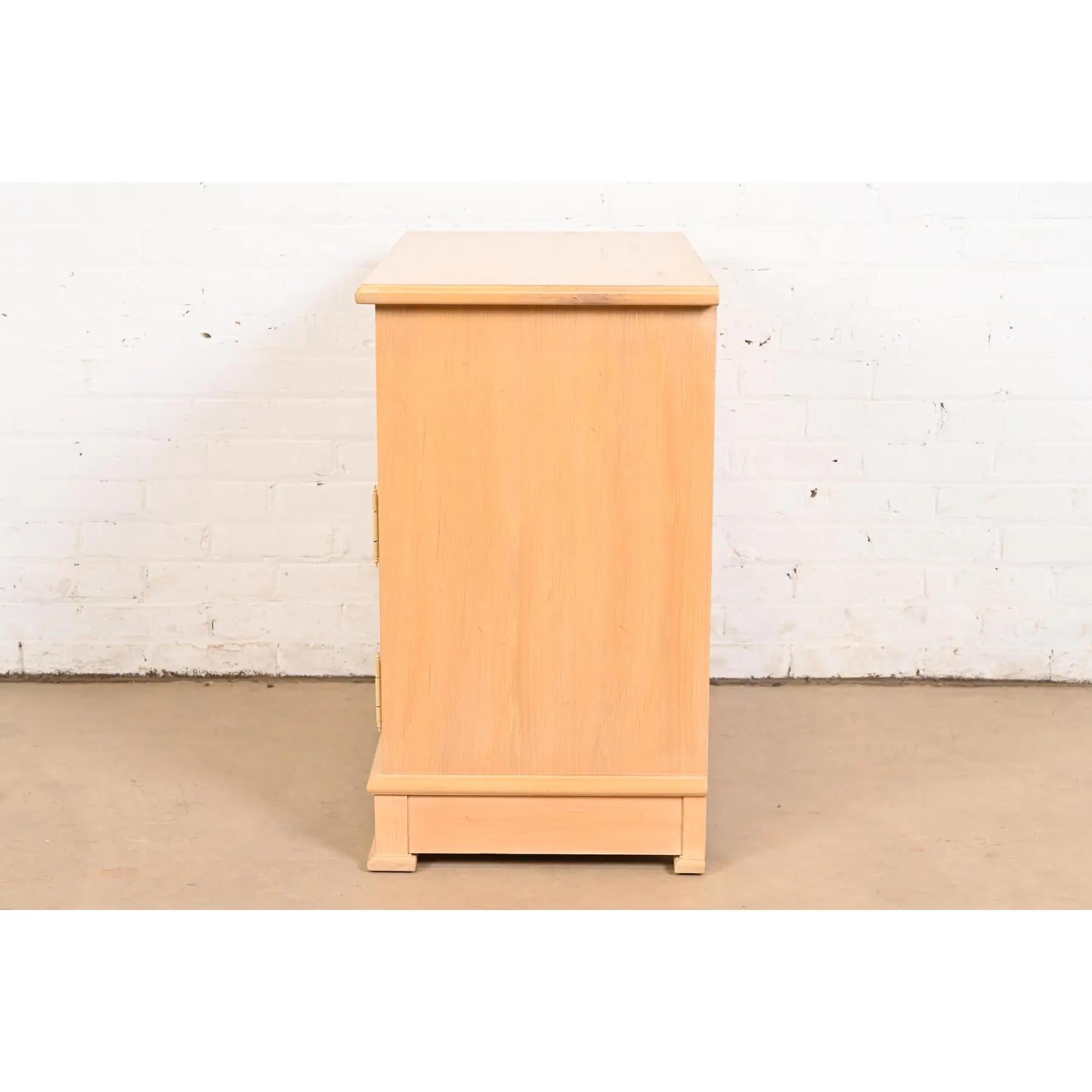 Thomasville Rustic European Pine Nightstand For Sale 5