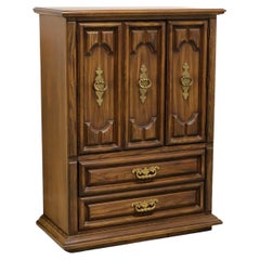 Retro THOMASVILLE Segovia Spanish Mediterranean Oak Gentleman's Chest