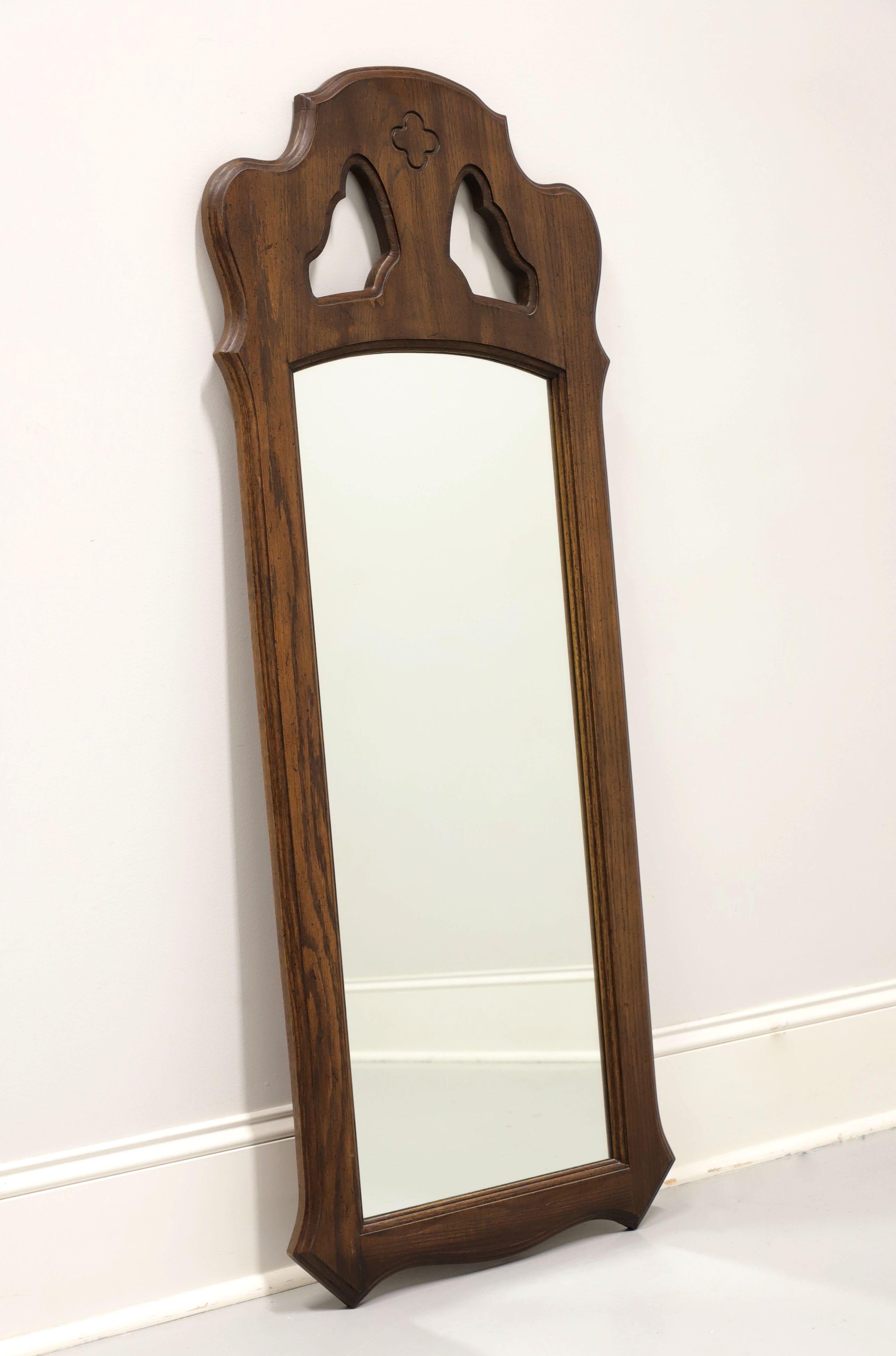 THOMASVILLE Segovia Spanish Mediterranean Oak Wall Mirror - A For Sale 1