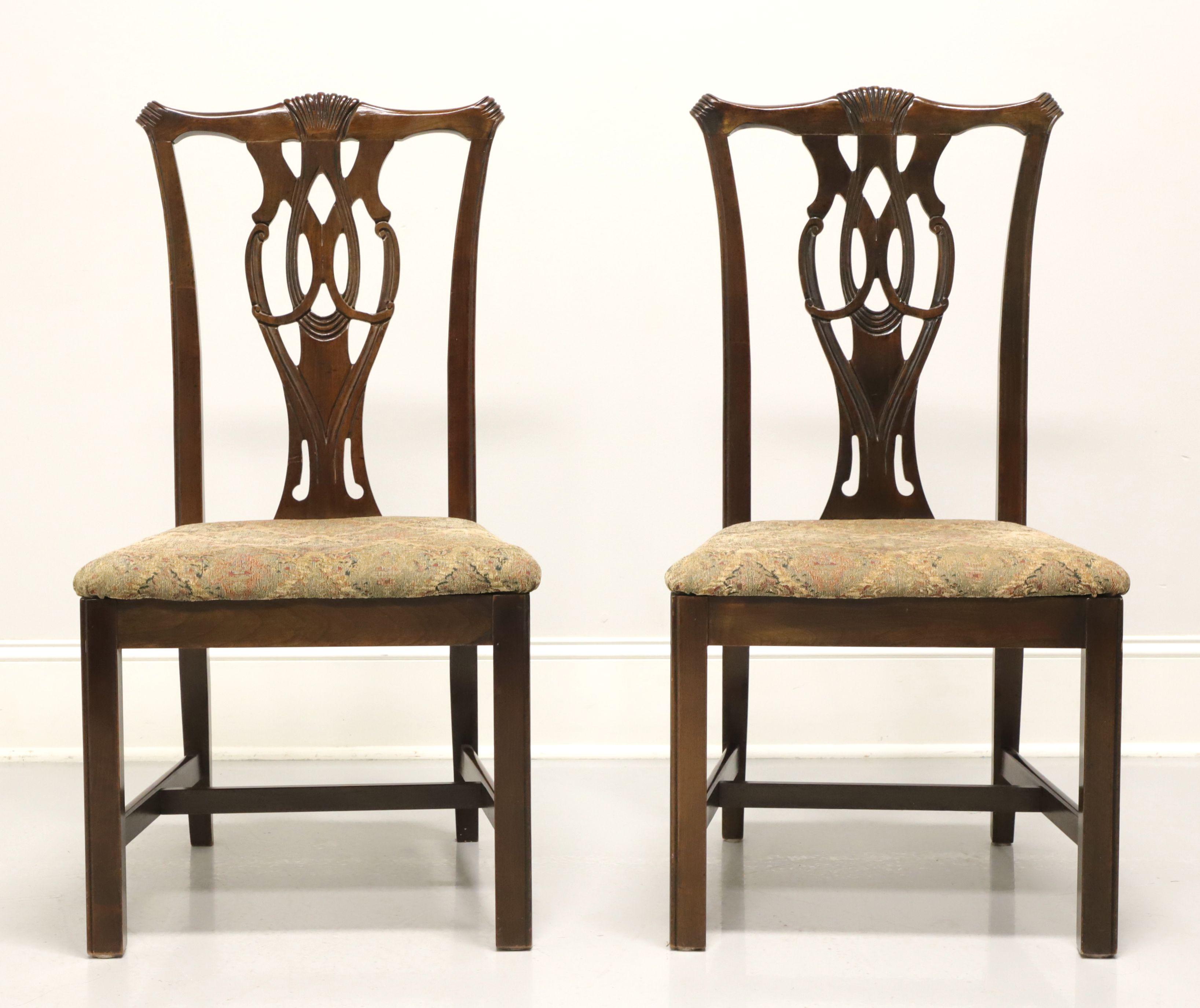 thomasville chippendale dining chairs