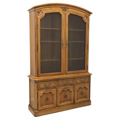 THOMASVILLE Solid Oak French Country China Cabinet