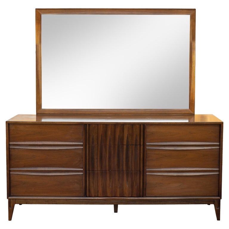 shop mid century modern dresser Mid-Century Modern Dresser - Solid Wood