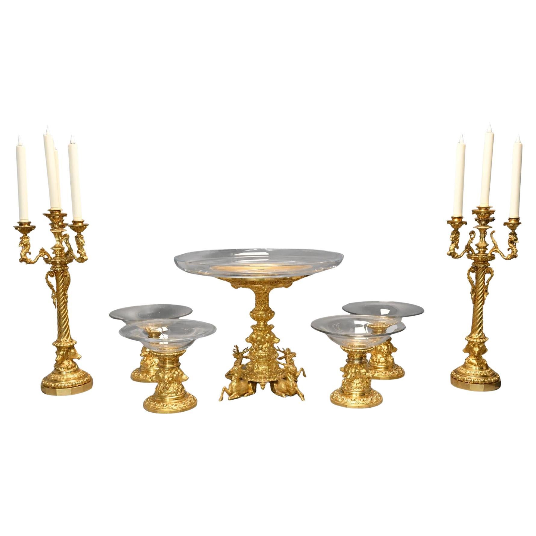 THOMIRE & Cie, Hunting-Themed Centerpiece