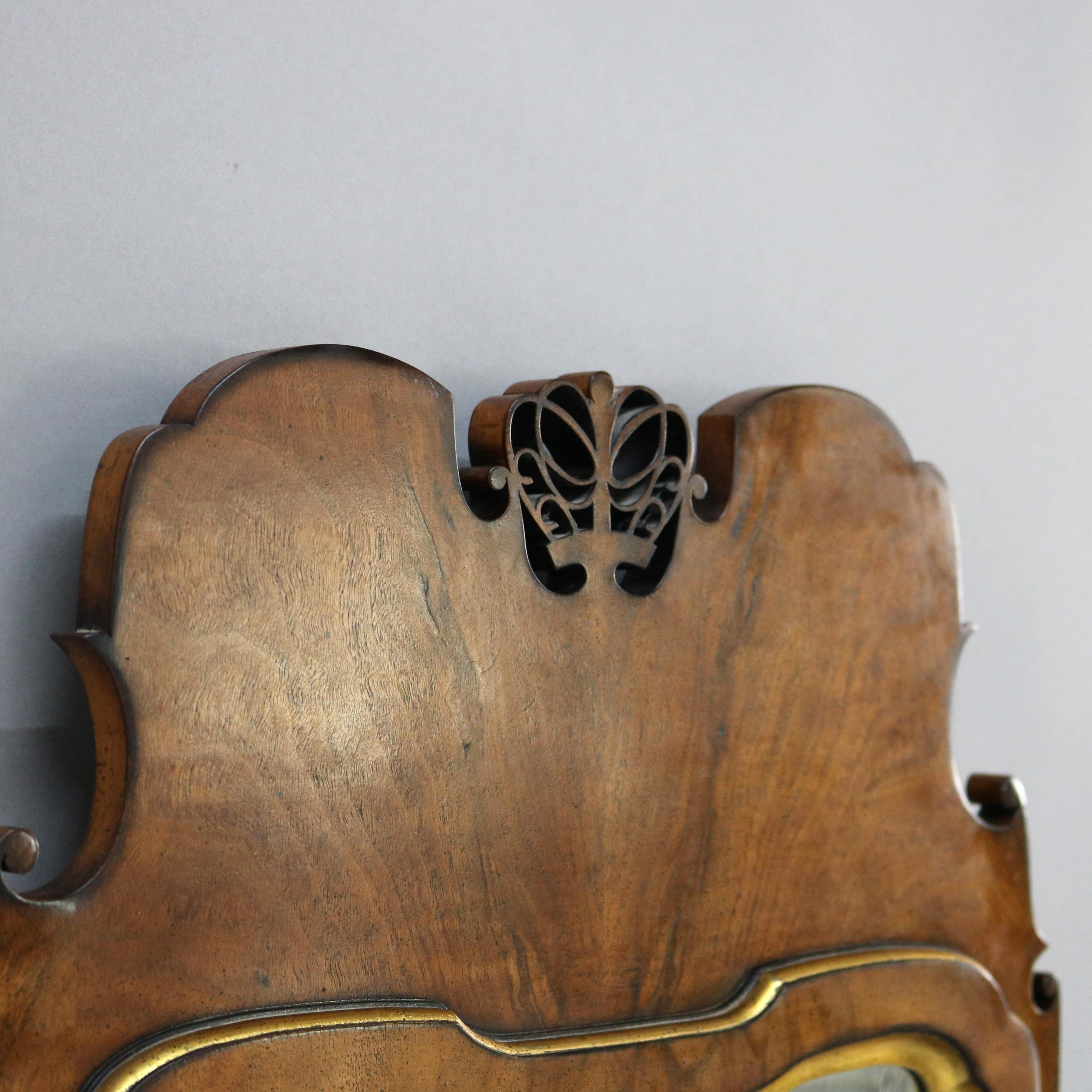 Miroir mural anglais de style Chippendale chinois en acajou et doré 20e siècle en vente 3