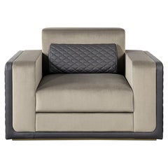 Art Deco Style Thomson Single Sofa by LUXXU 