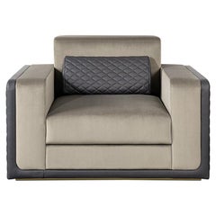 Art Deco Style Thomson Single Sofa by LUXXU
