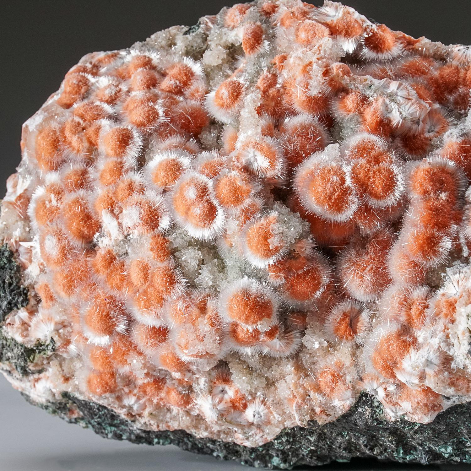 Indian Thomsonite with Mesolite from Soygaon, Aurangabad District, Maharashtra, India For Sale