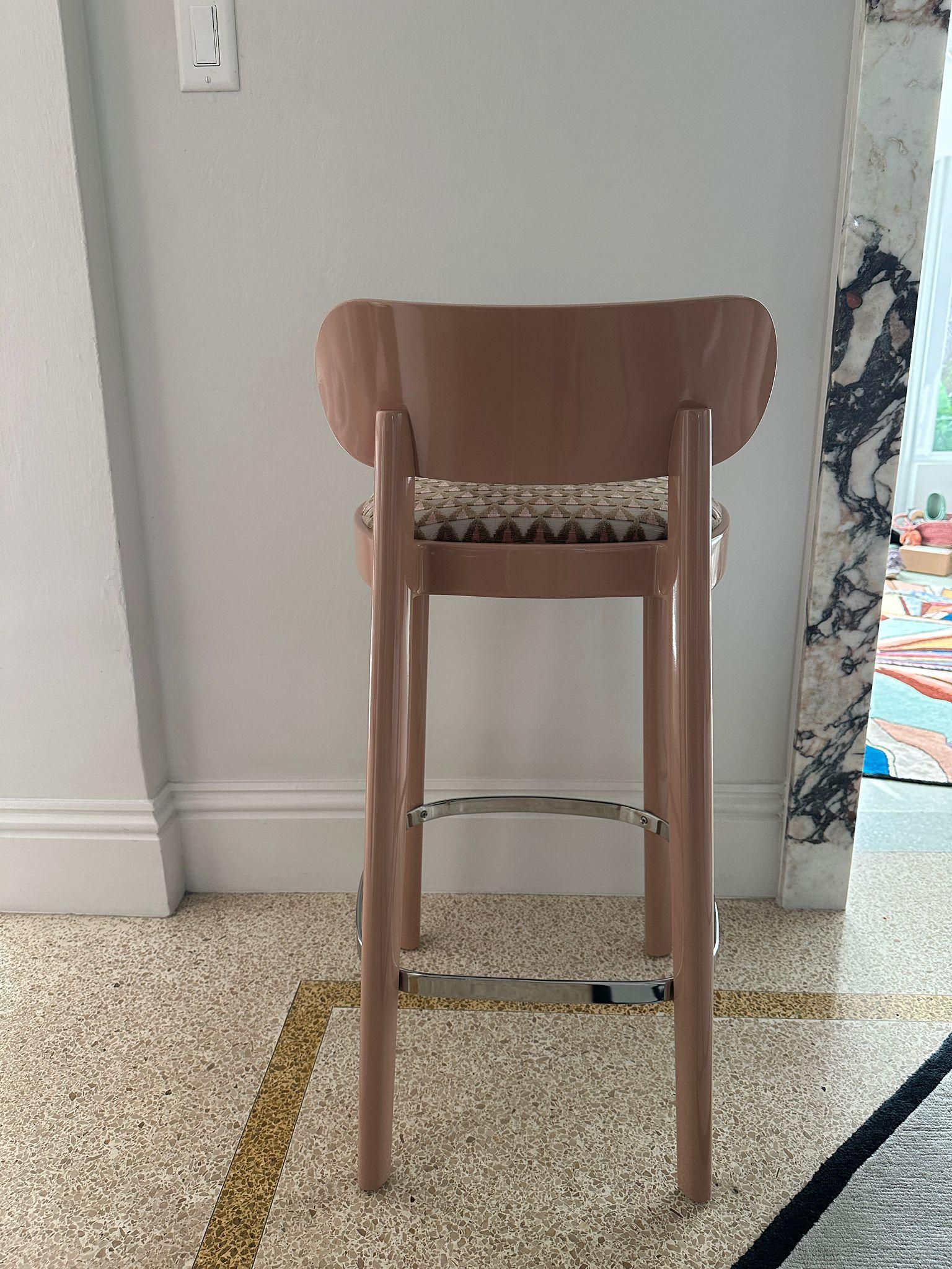 European Thonet 118 SPHT Stool by Sebastian Herkner in Stock For Sale