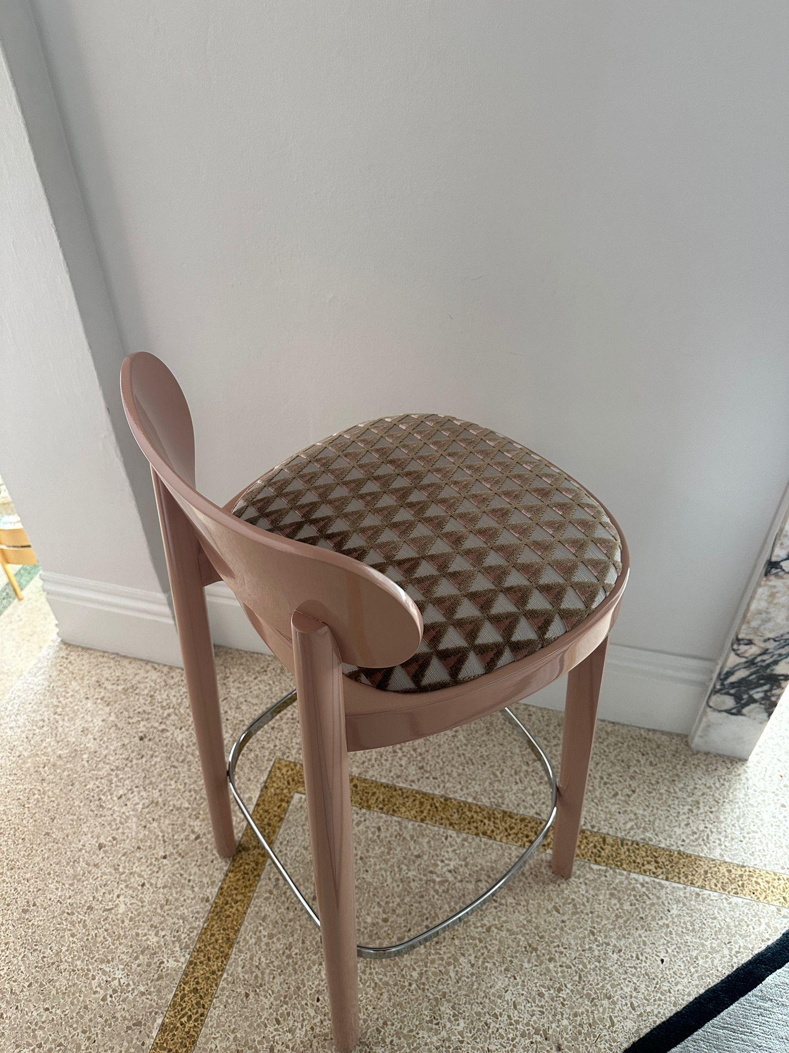 Thonet 118 SPHT Stool by Sebastian Herkner in Stock In Excellent Condition For Sale In New York, NY
