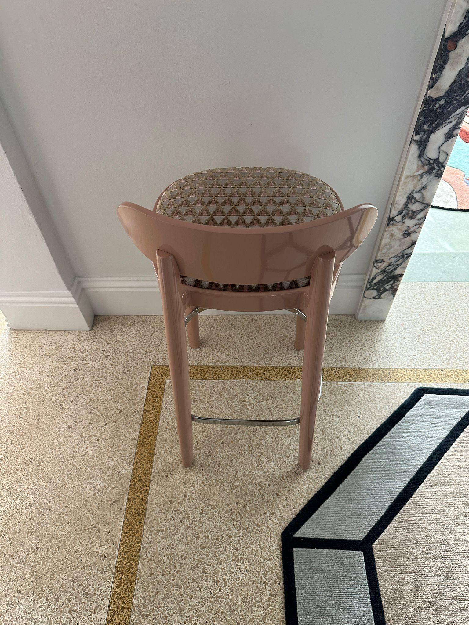 Contemporary Thonet 118 SPHT Stool by Sebastian Herkner in Stock For Sale
