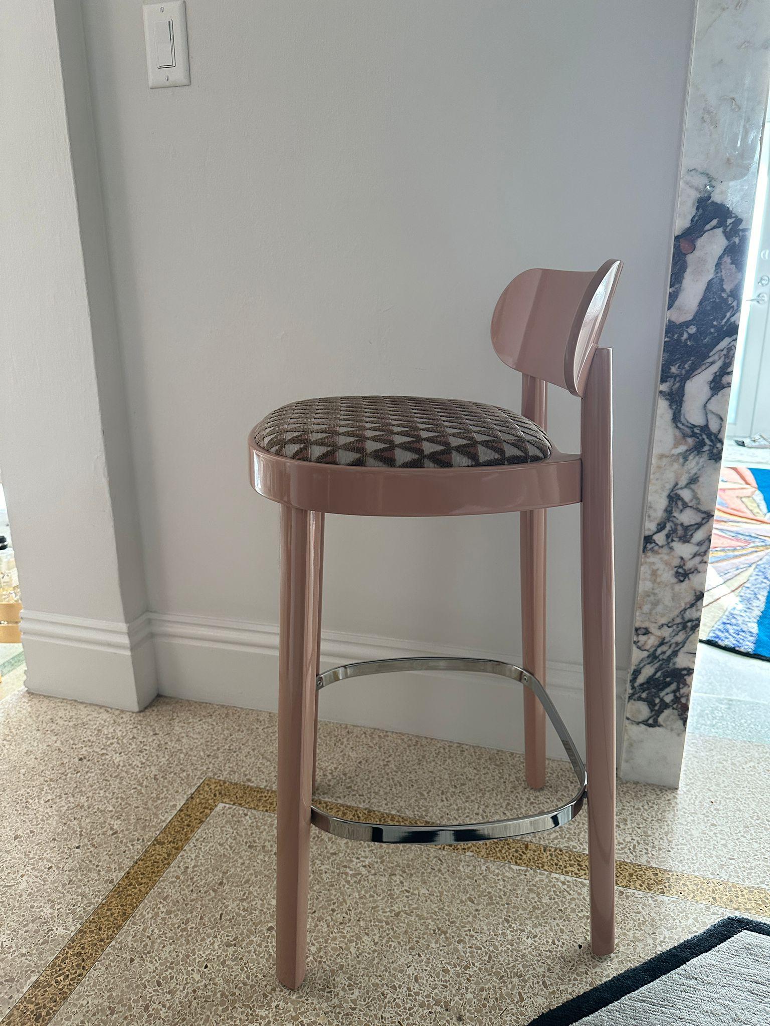 Thonet 118 SPHT Stool by Sebastian Herkner in Stock For Sale 1