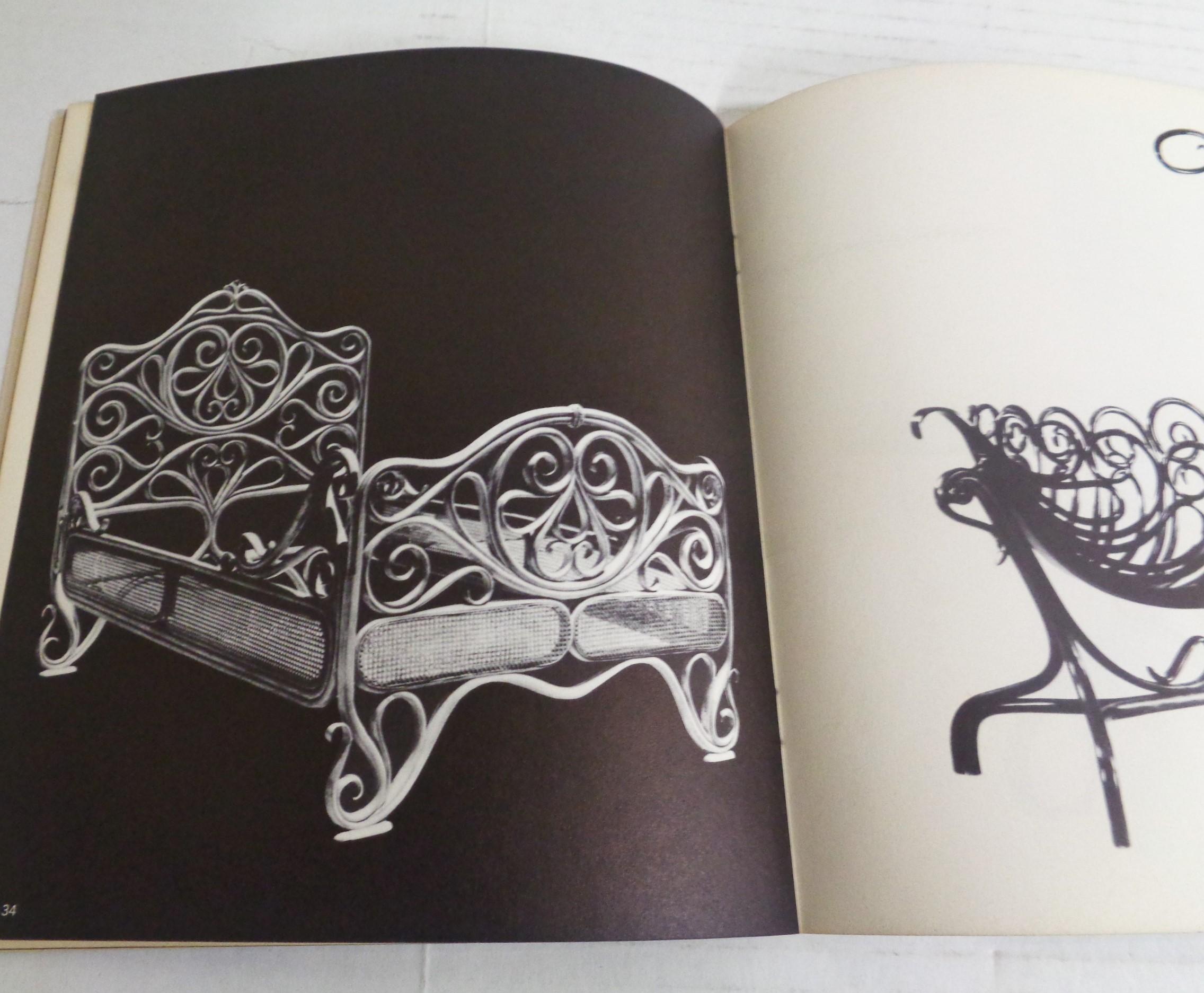 Thonet 19th C. Bentwood Furniture - UCLA Art Galleries Exhibition Catalog 1961 For Sale 4