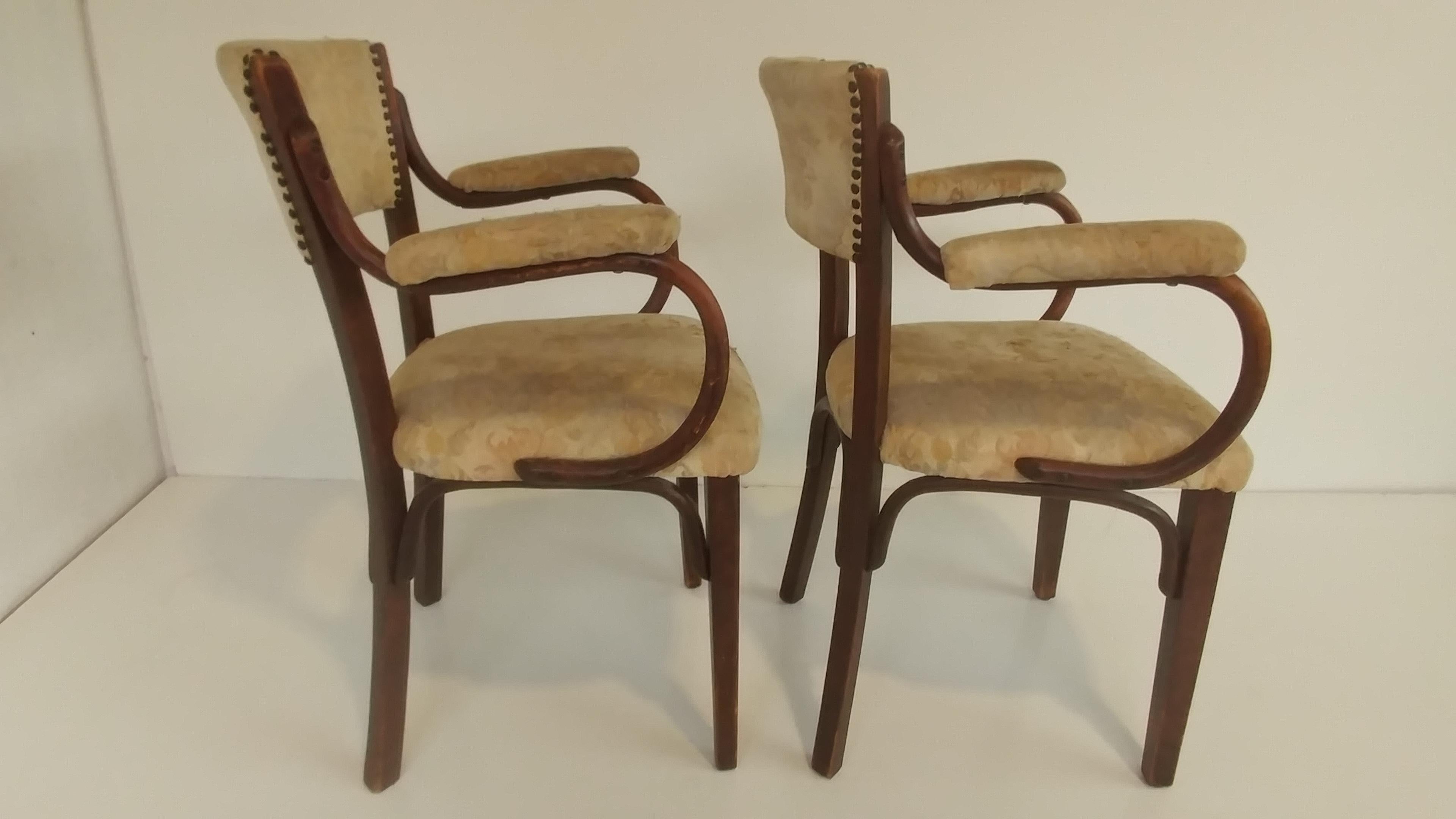Late 19th Century Thonet 2 Chairs . For Sale