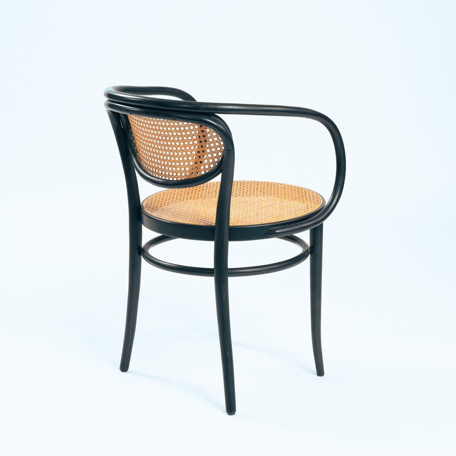 Thonet 210R & 214RF chaises à sangles en hêtre courbé, set de 2 en vente 1