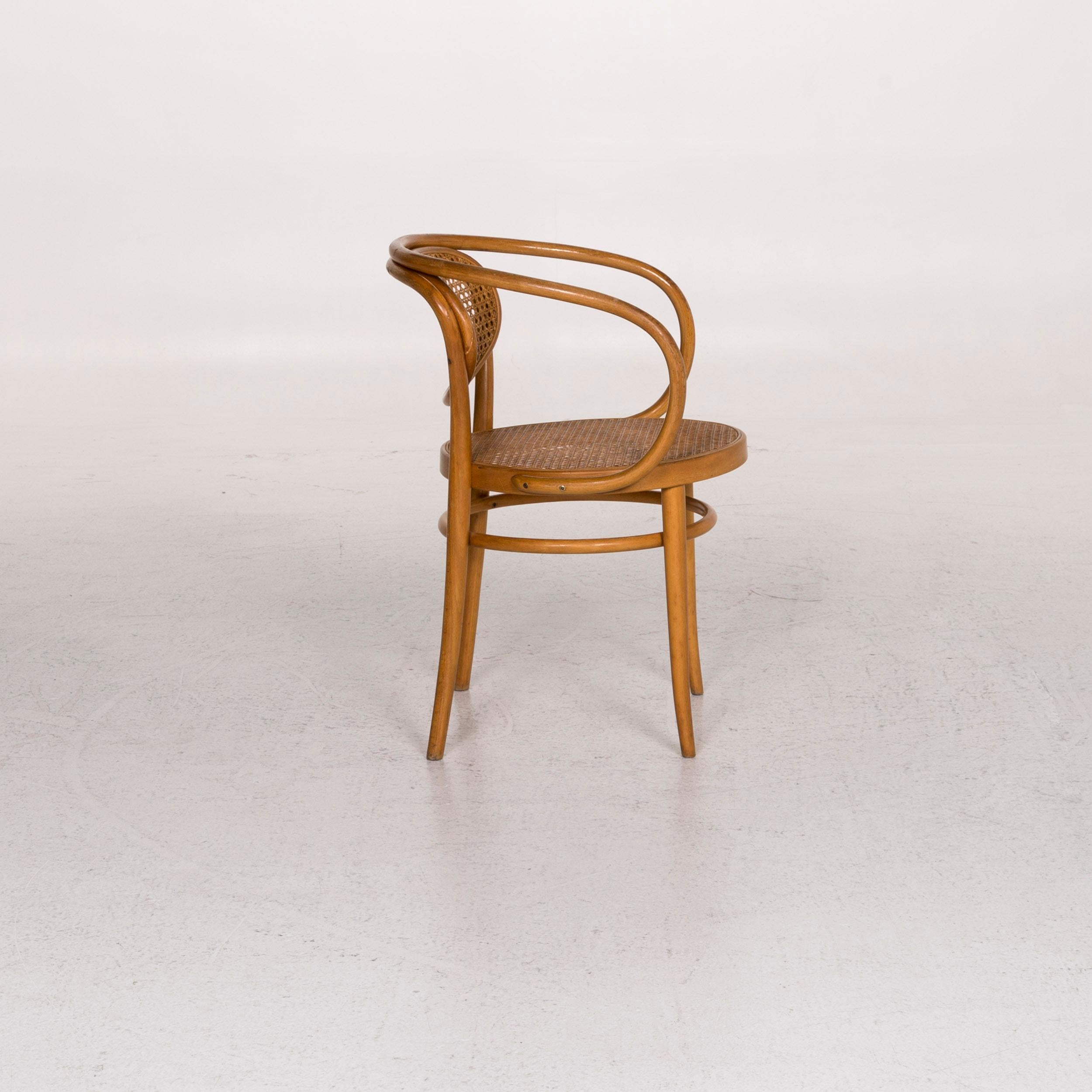Thonet 210R Wood Rattan Chair 2