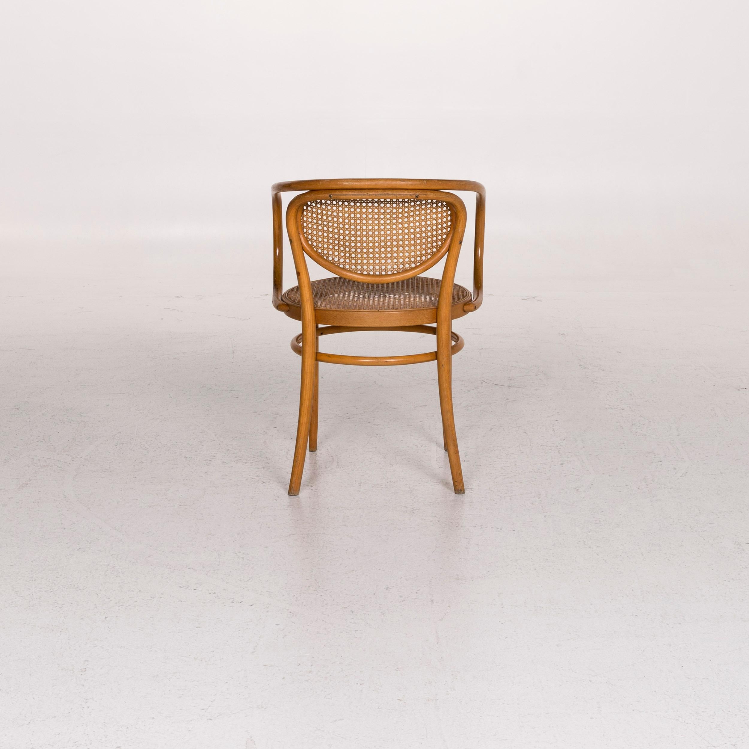 Thonet 210R Wood Rattan Chair 3
