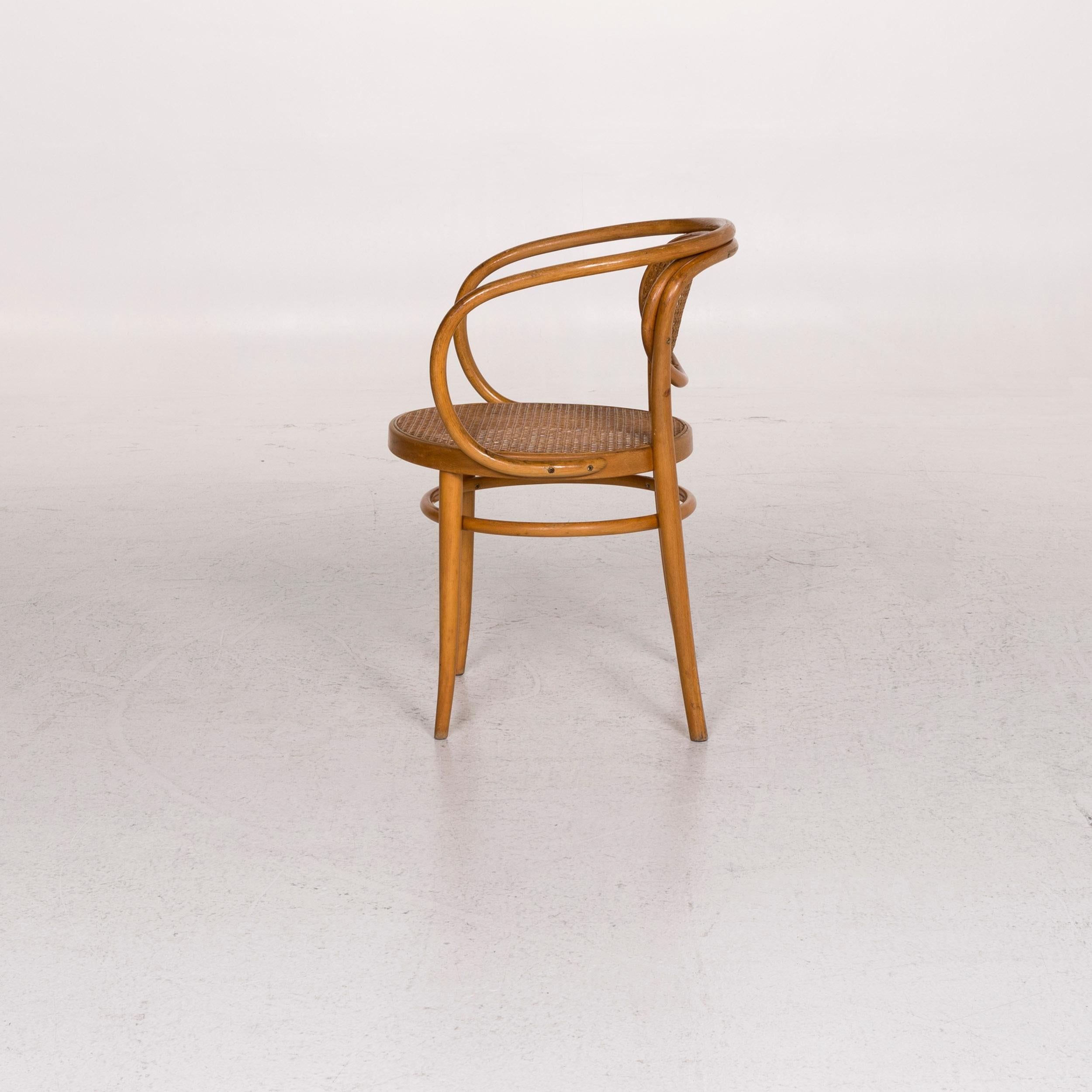 Thonet 210R Wood Rattan Chair 4