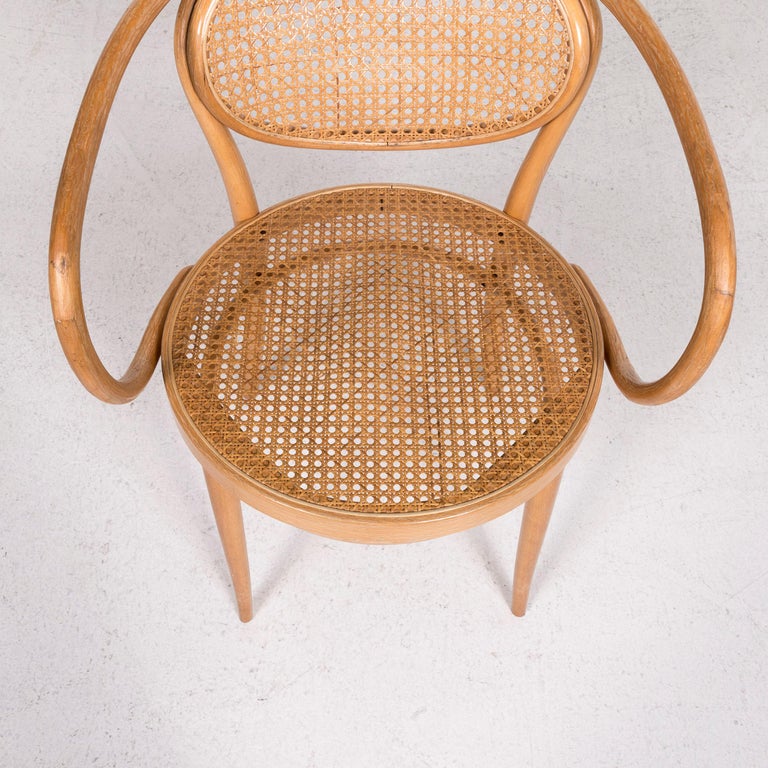 Thonet 210R Wood Rattan Chair at 1stDibs