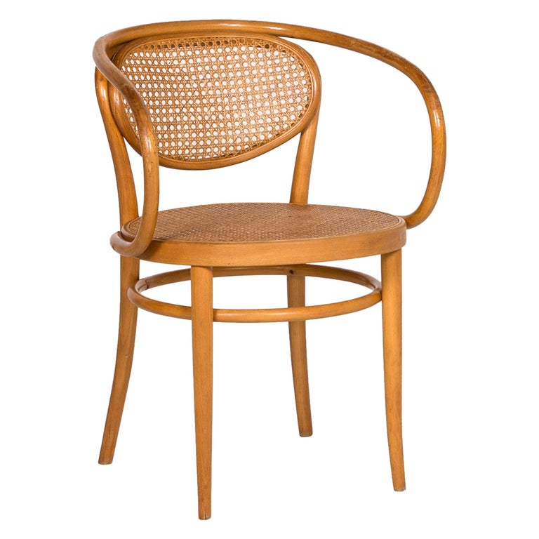 Thonet 210R Wood Rattan Chair at 1stDibs | thonet rattan chair, wooden  rattan chair