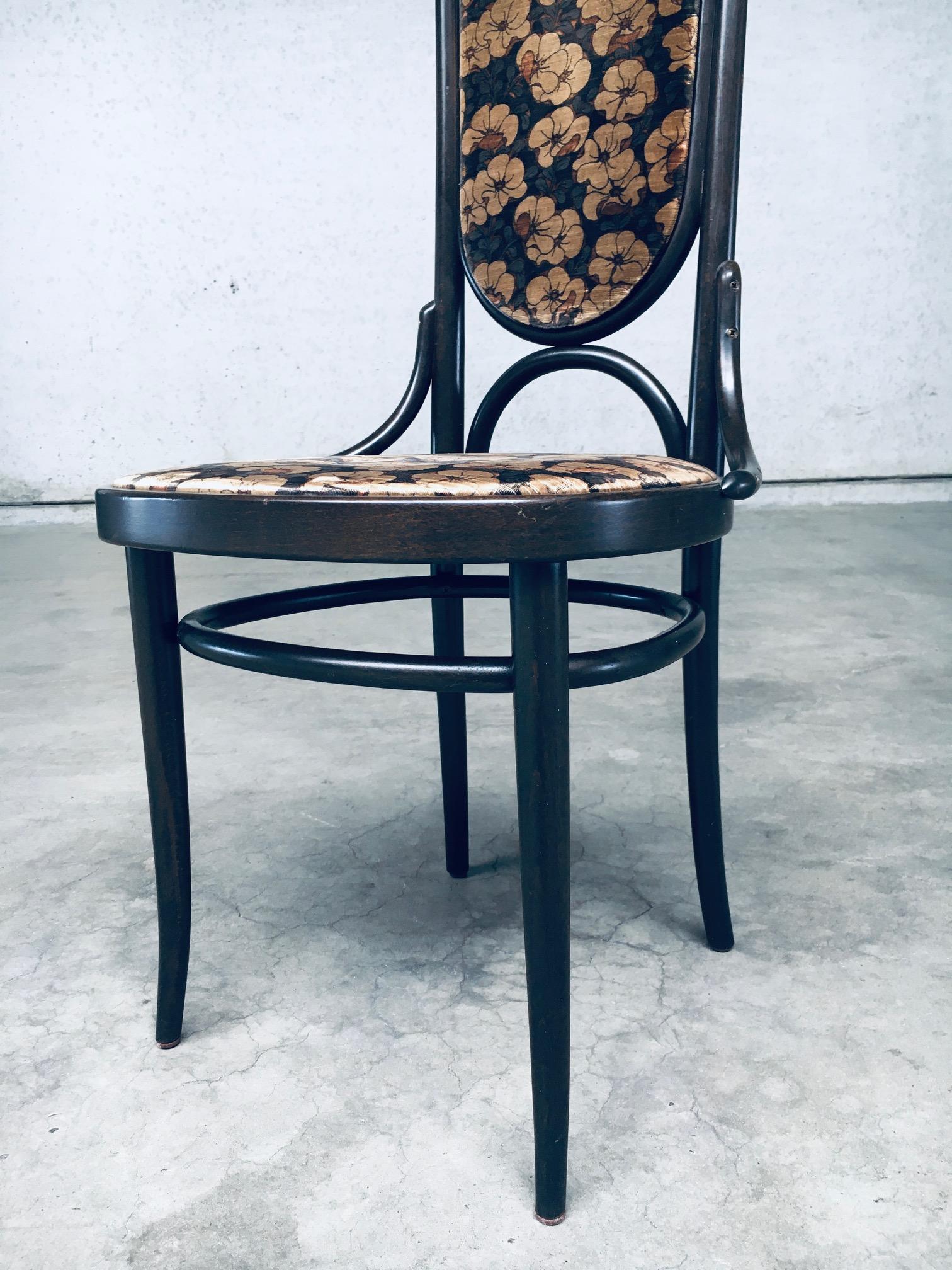 Thonet 79 Modell 207R „Long John“ Esszimmerstühle, 1979 im Angebot 6