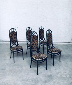 Thonet 79 model 207R "Long John" Dining Chairs, 1979