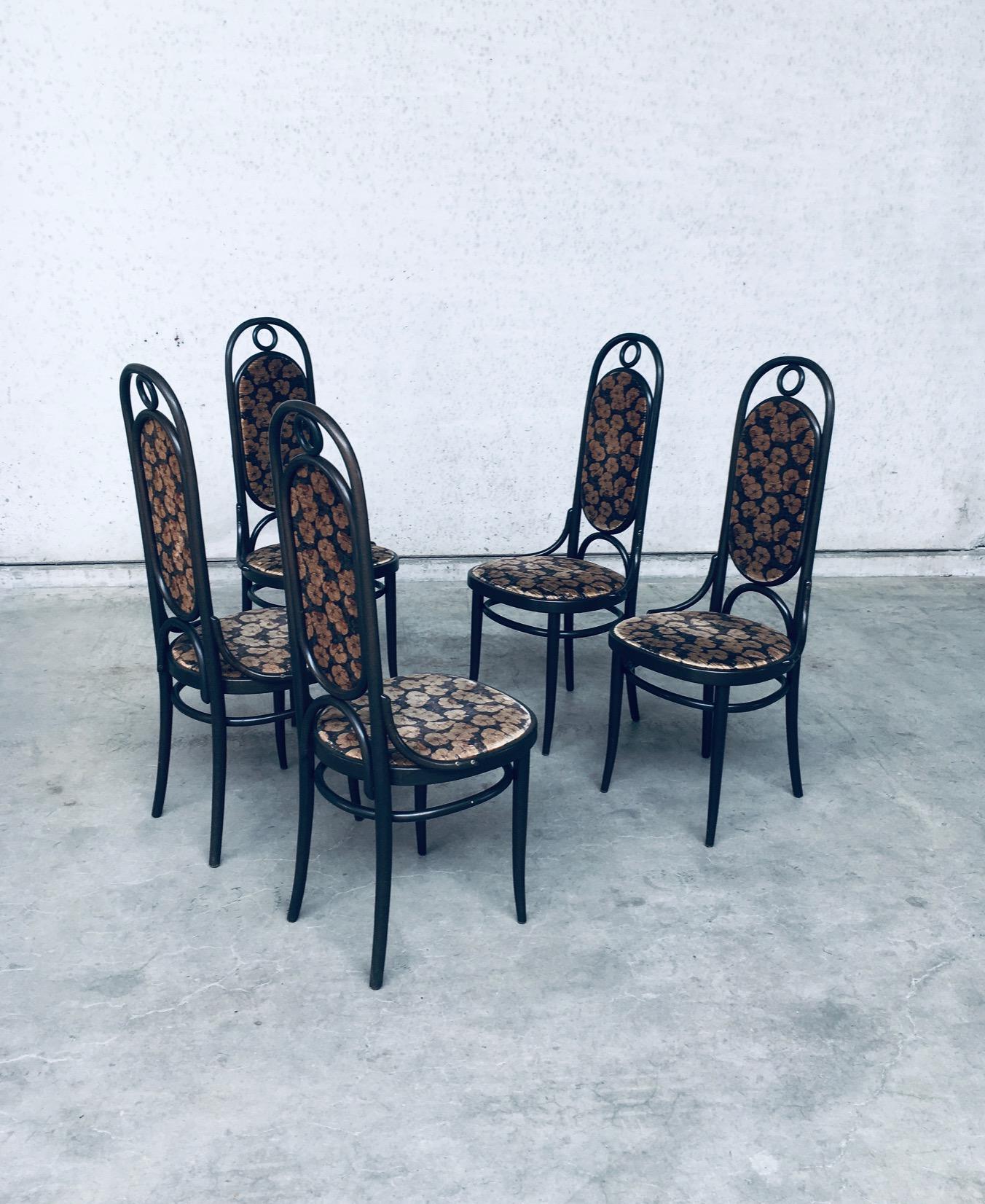 Thonet 79 Modell 207R „Long John“ Esszimmerstühle, 1979 im Zustand „Gut“ im Angebot in Oud-Turnhout, VAN