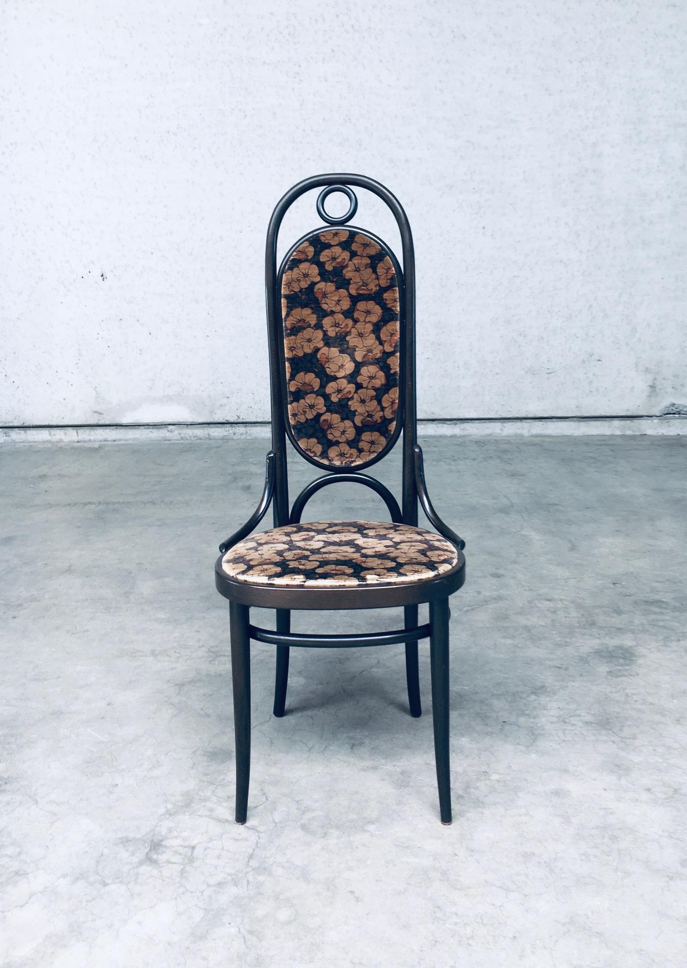 Thonet 79 Modell 207R „Long John“ Esszimmerstühle, 1979 im Angebot 1