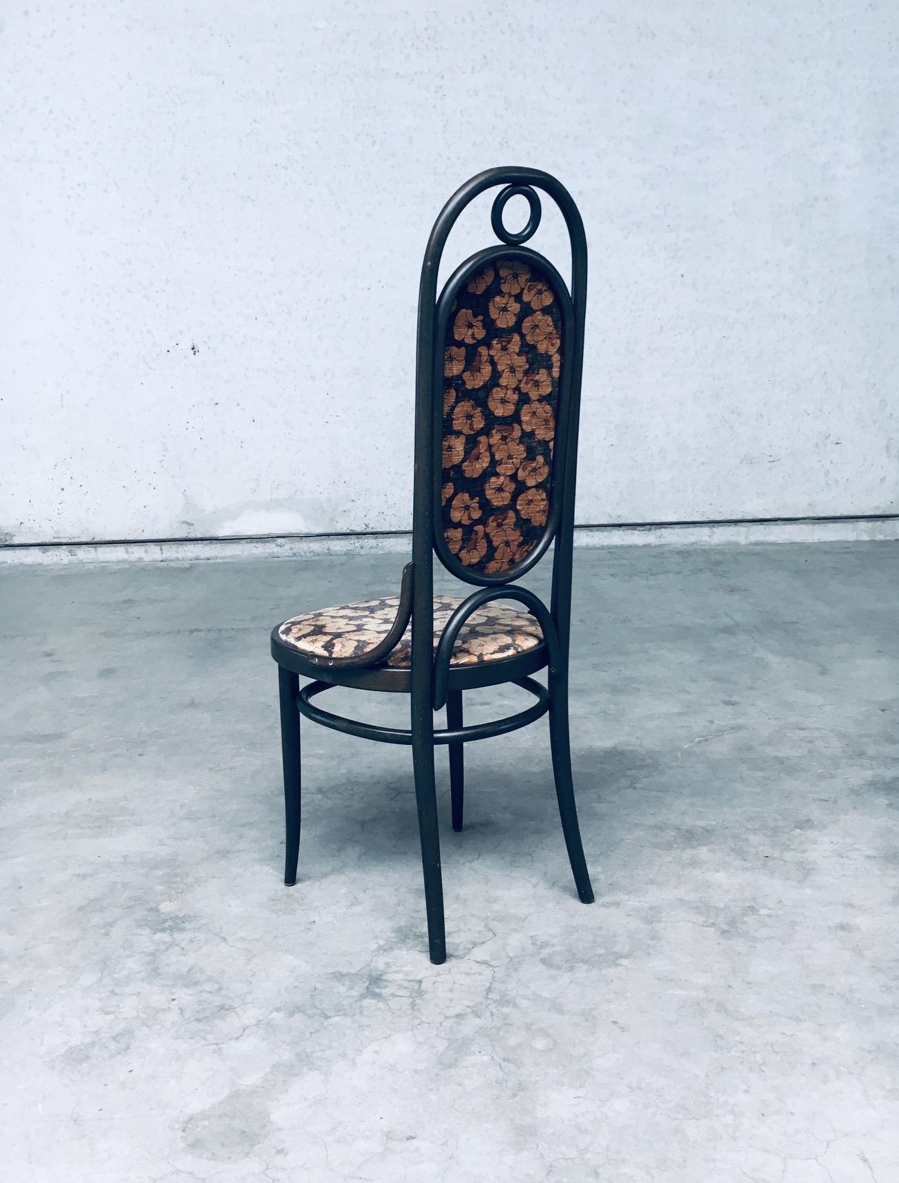 Thonet 79 Modell 207R „Long John“ Esszimmerstühle, 1979 im Angebot 2
