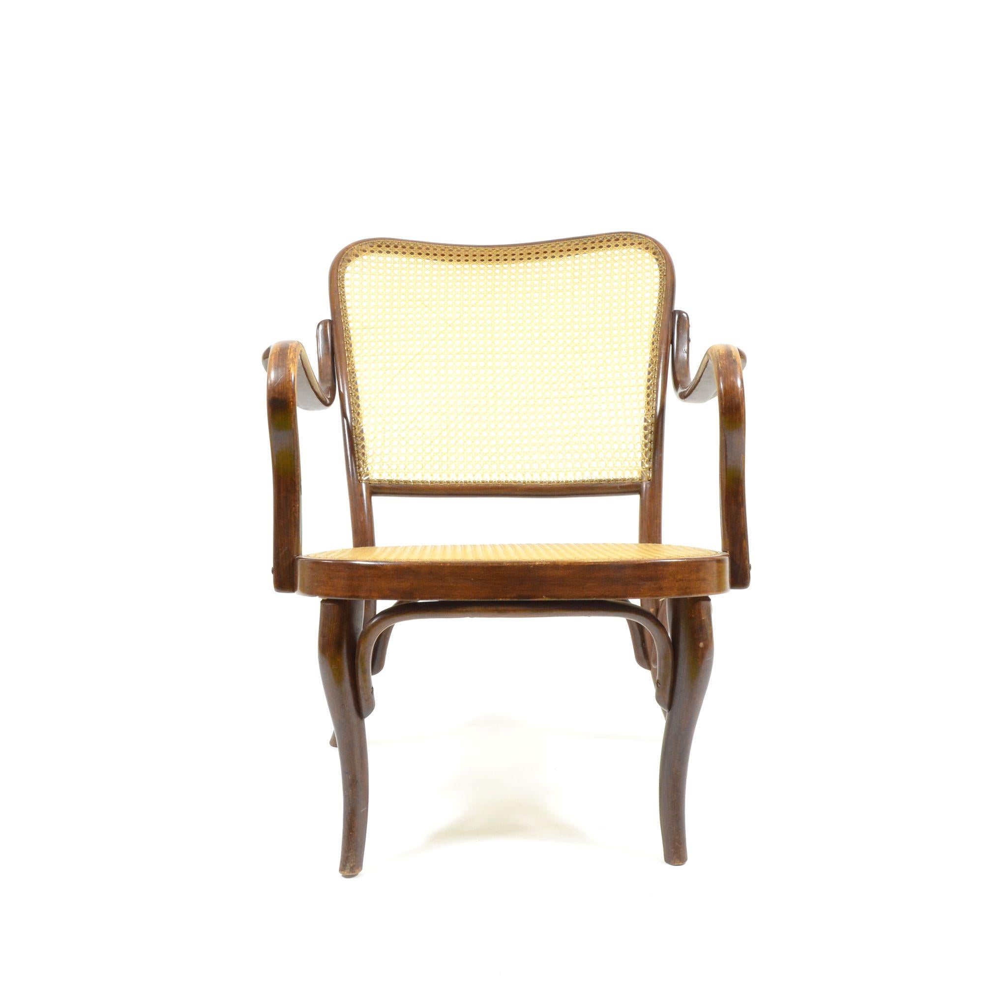 Thonet Armchair by Josef Frank, Austria, circa 1930 For Sale 3