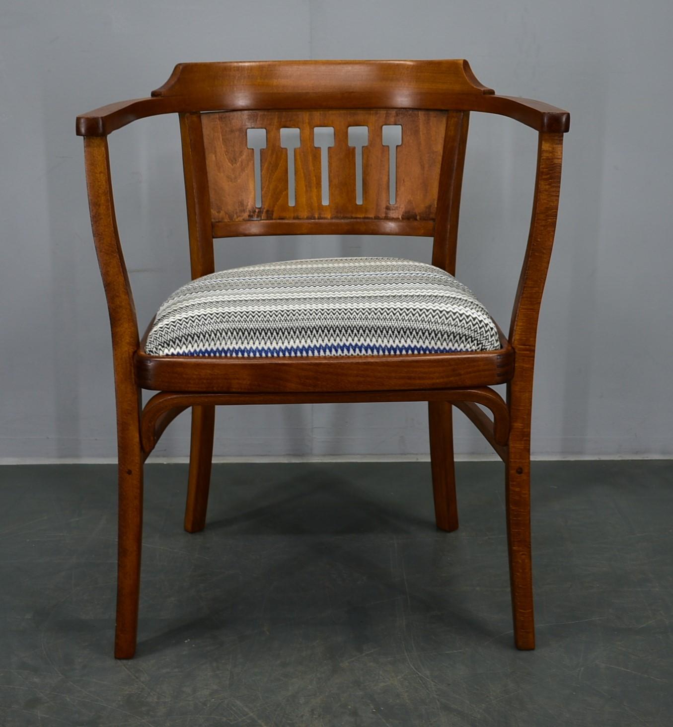 Thonet armchair by Otto Wagner, 1910s For Sale 4