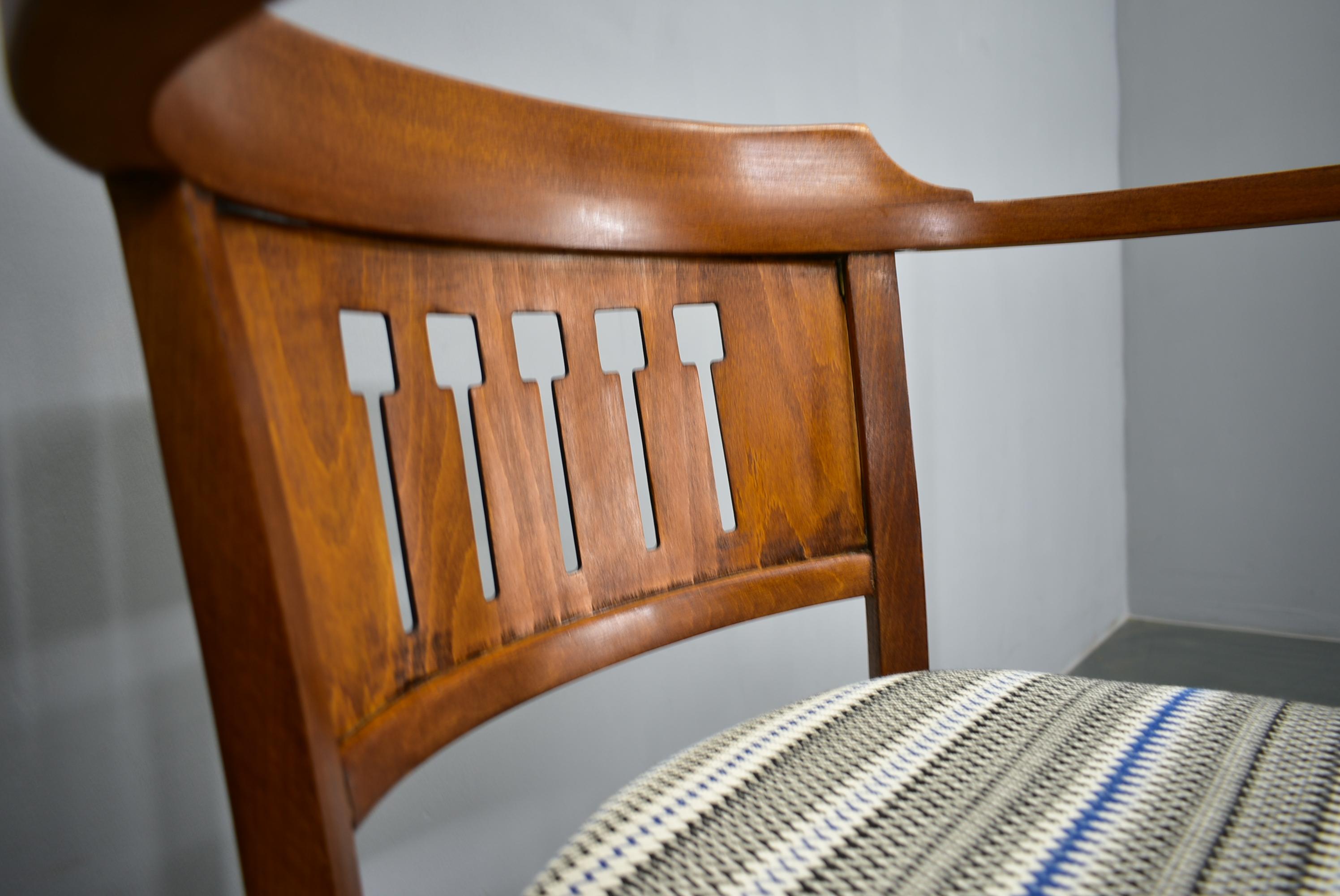 Thonet armchair by Otto Wagner, 1910s For Sale 7