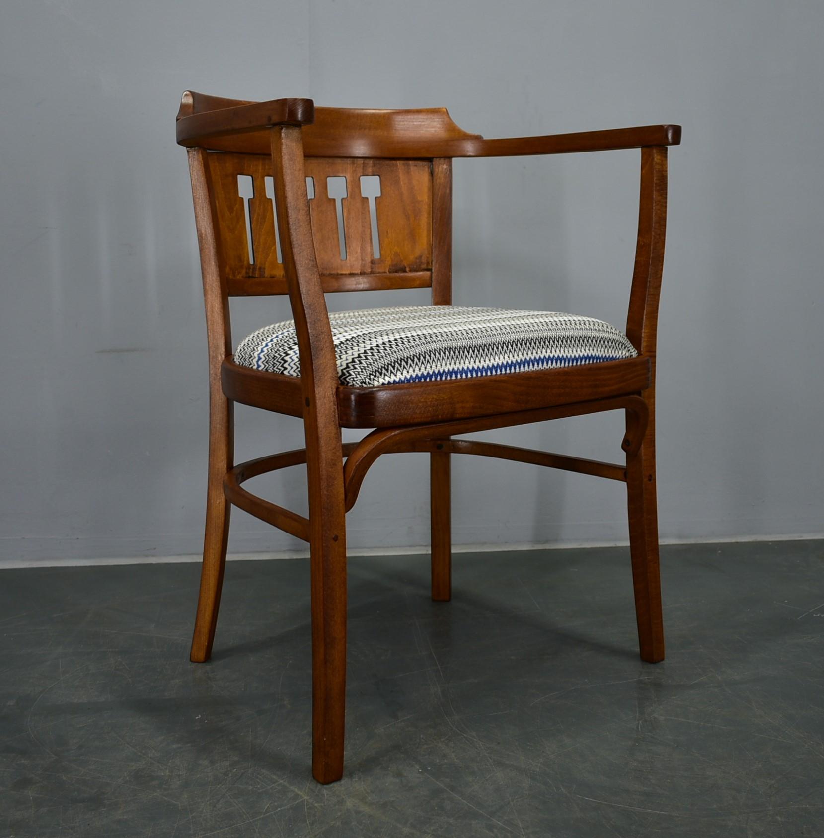 Thonet armchair by Otto Wagner, 1910s For Sale 1