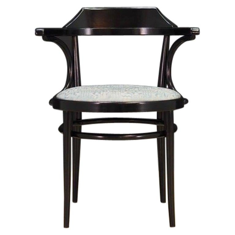 Thonet Armchair Danish Design, 1970s Black Beech