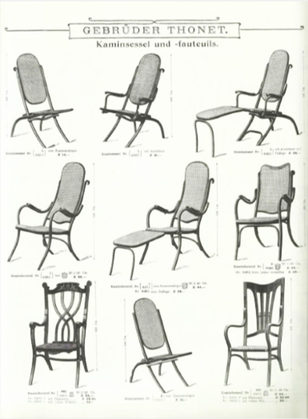 Thonet Armchair N 6351 High Backrest with Viennese Straw, 19th Century 13