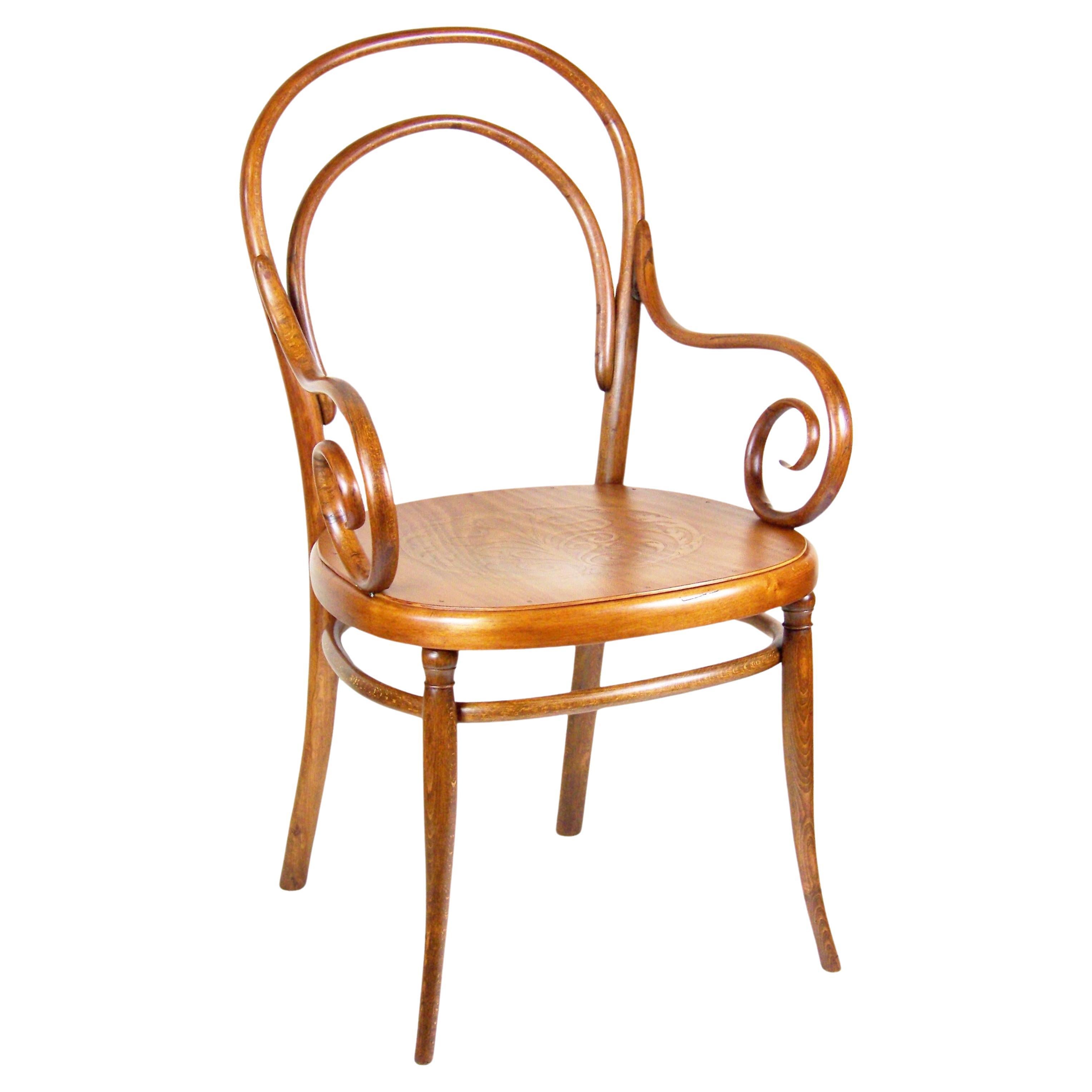 Fauteuil Thonet n° 8, vers 1870
